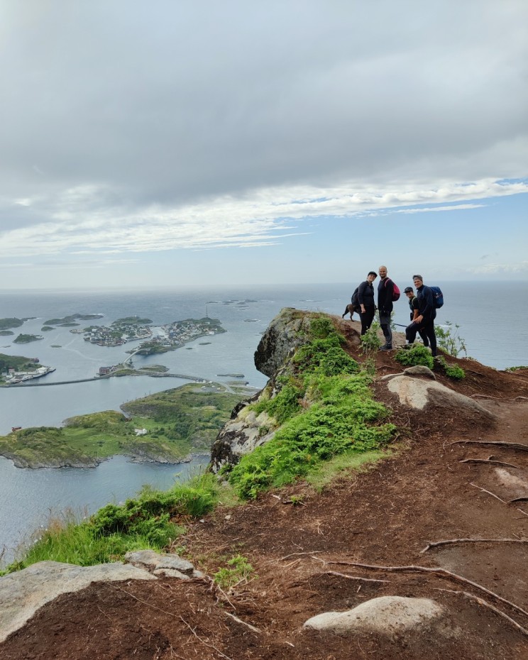 Heiavannet eli reitin matalampi näköalapaikka