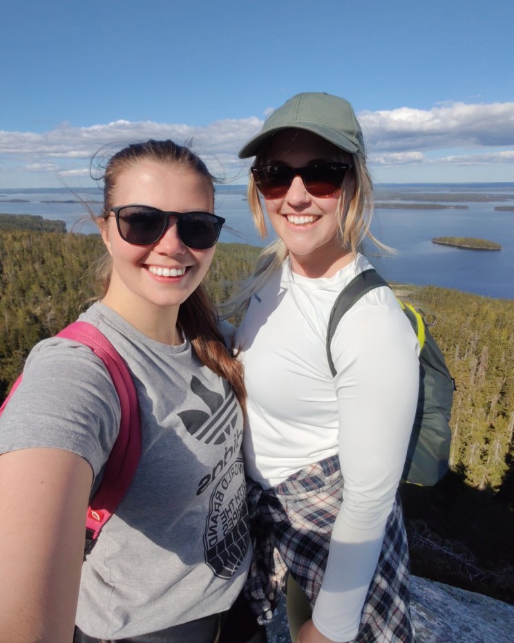 Selfie huippujen kierrokselta