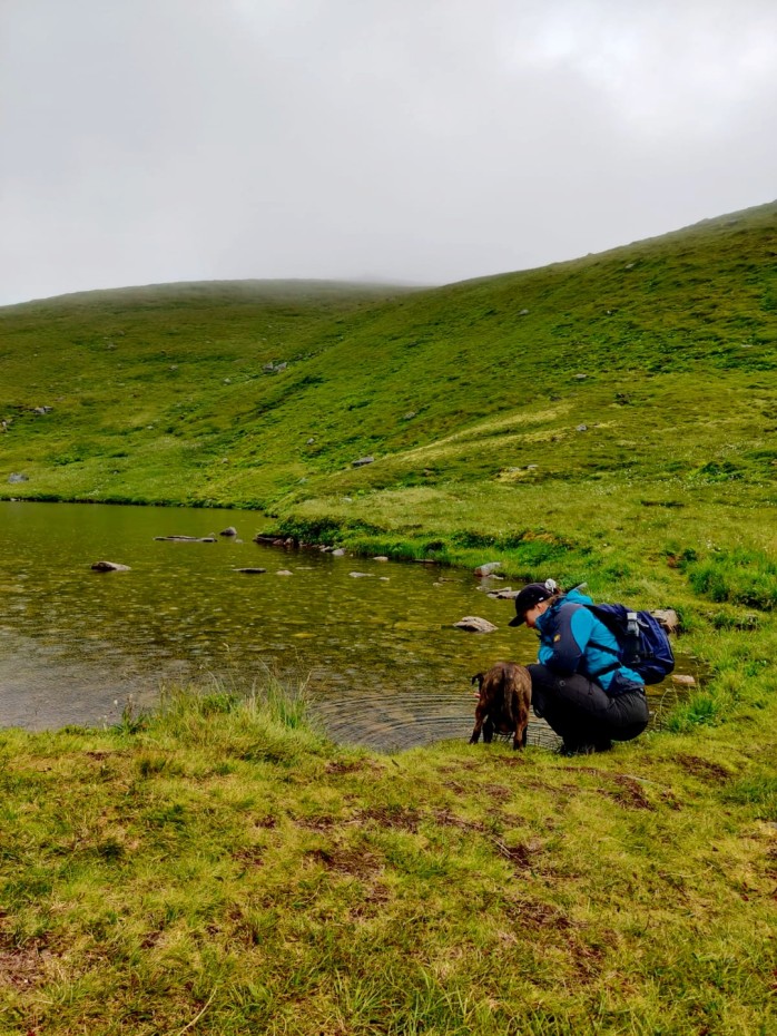 Juottamassa Möhköä järvestä