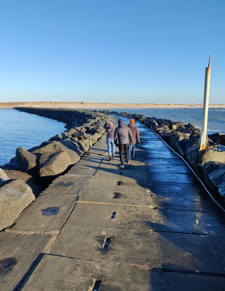 Hvide Sanden laiturilta