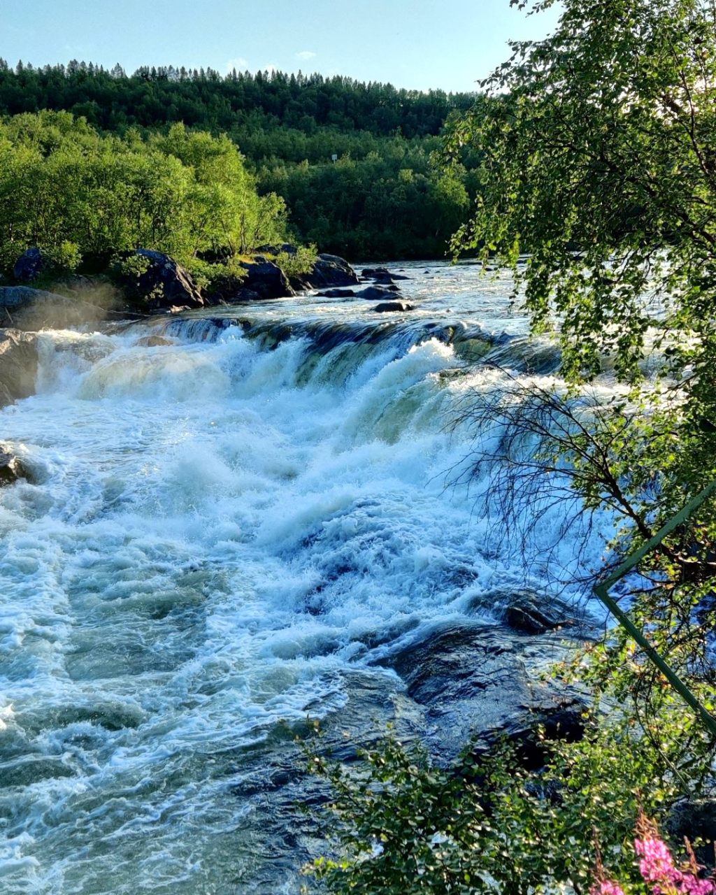 Skoltefossen-vesiputous oli mielestäni ennemmin koski