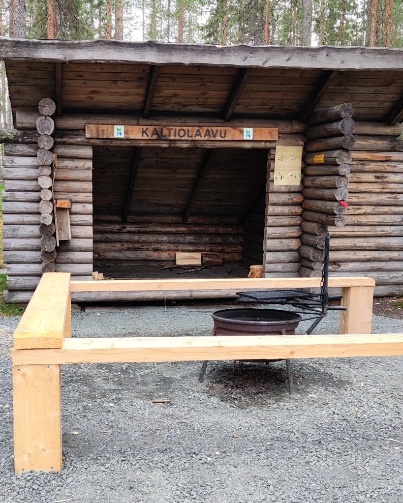 Kaltiolaavulta löytyy lähde ja käymät