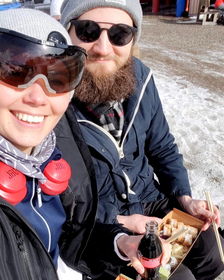 Rukan ytimessä lounastauolla