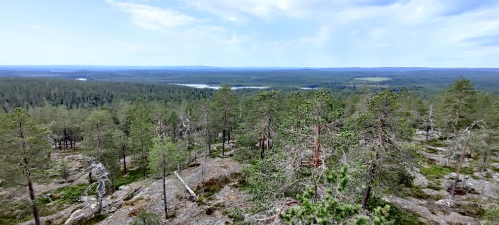 Vaattunkivaaran maisemaa