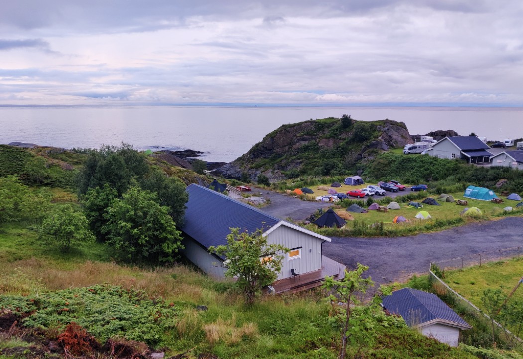 Moskenes camping monine telttoineen