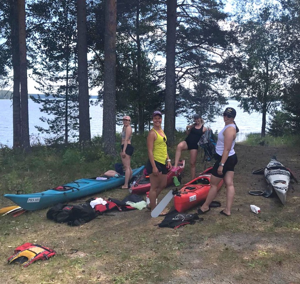 Melontaretken kajakit ja varusteet
