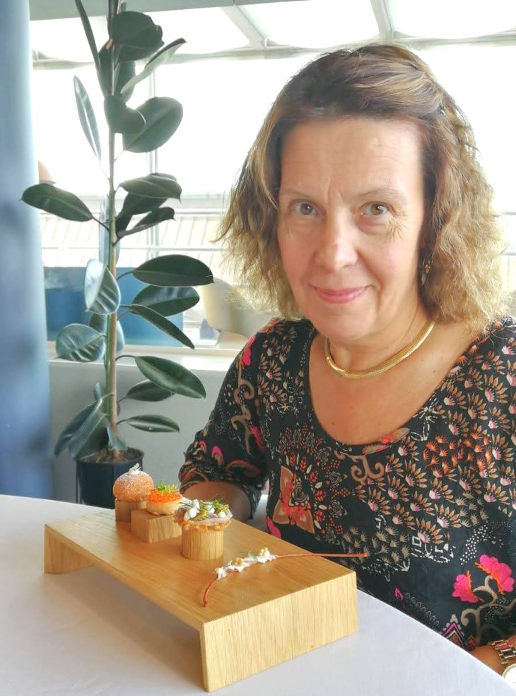 Palacen ensimmäiset alkupalat, neljä pientä annosta