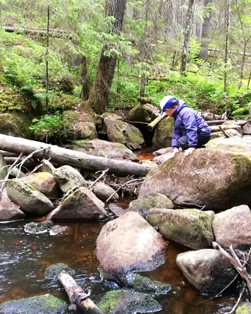 Katikankanjonin pohjalla