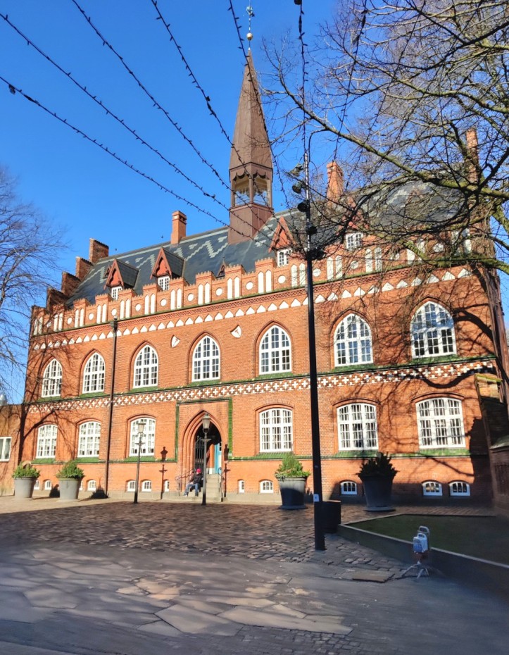 Herning Arrest rakennus keskustassa