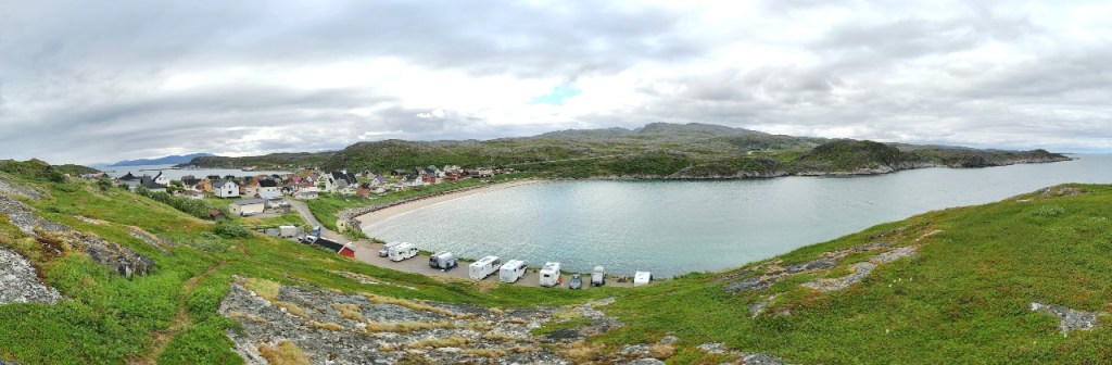 Panoramakuva Pykeijan kylästä