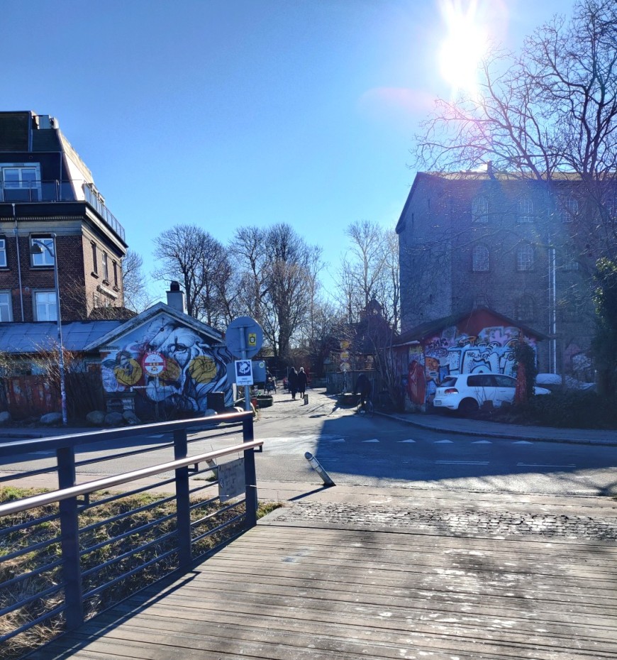 Christianian sisäänkäynnillä