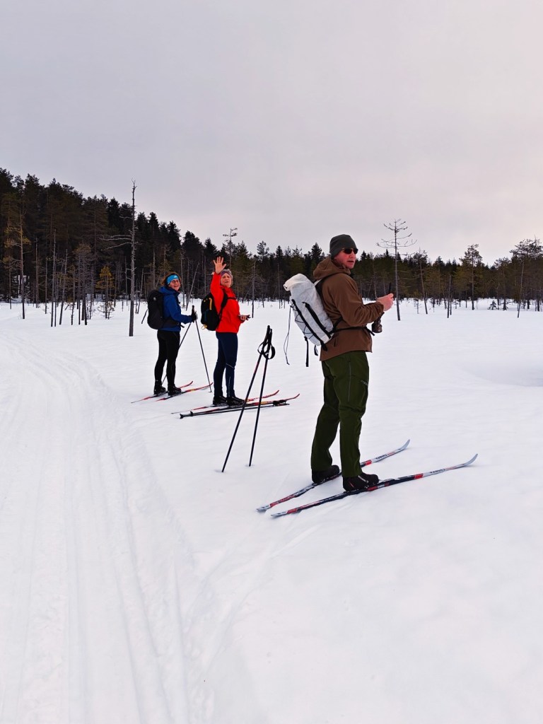 Saimme häntäpään hiihtäjät kiinni